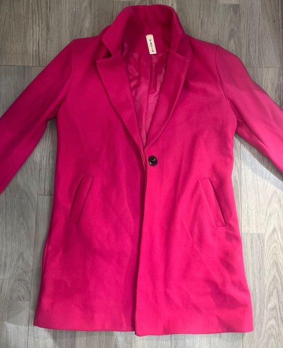 Дамско палто - циклама