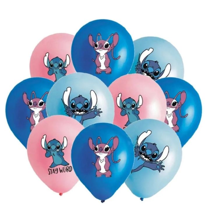 Парти сет украса Стич