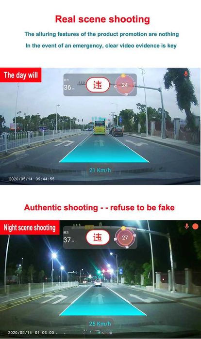 Даш камера с Андроид свързаност SE-172 Dash Board Camera U1 Pro
