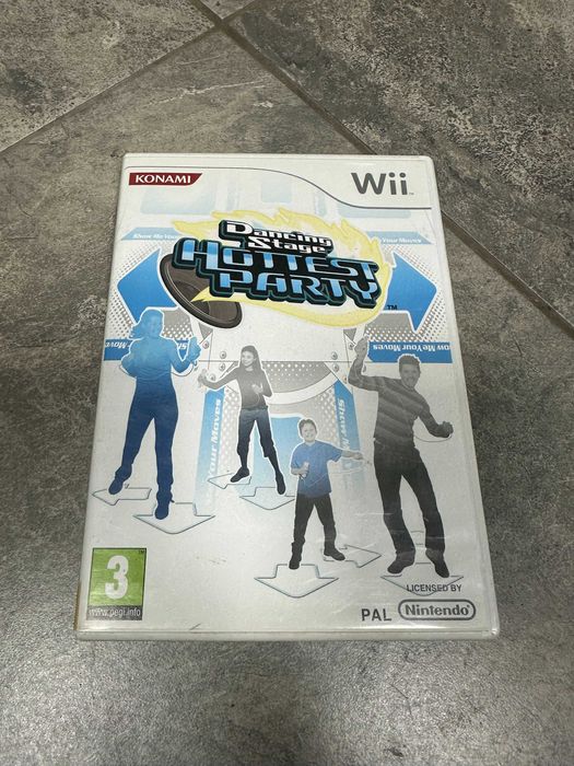 Nintendo Wii  Dance Mat килим + играта Family Trainer