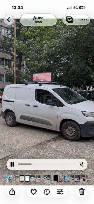 Нова P2.5 LED рекламна табела за автомобил | Мобилен дигитален билборд