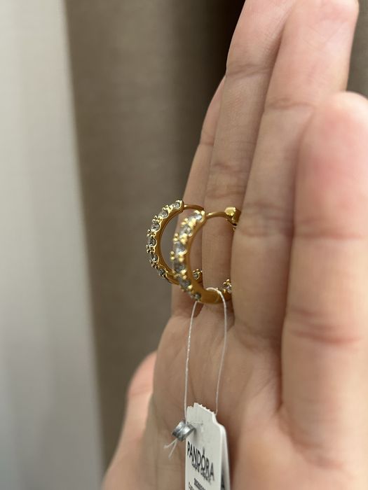 Pandora серьги новый срочно