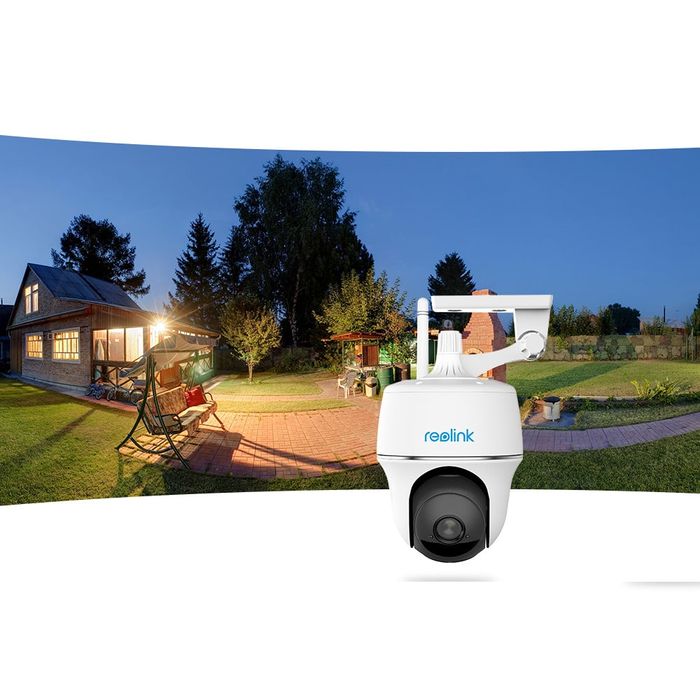 Camera de supraveghere Reolink Argus PT cu panou solar