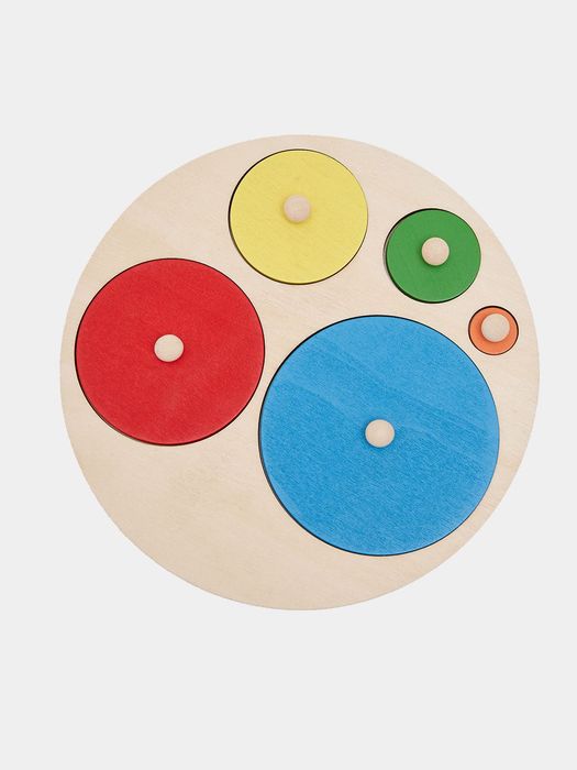 Детская развивающая игра Монтессори деревянная