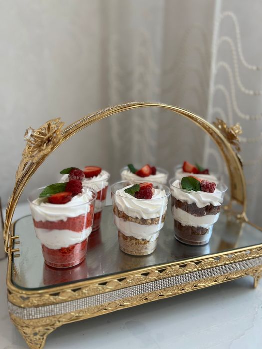 Чайный стол выпечка