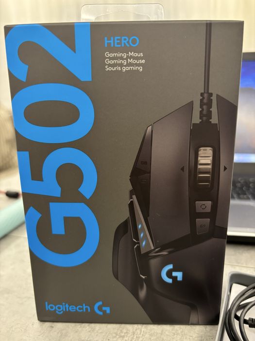 Mouse gaming Logitech G502 Hero 25K DPI, Negru