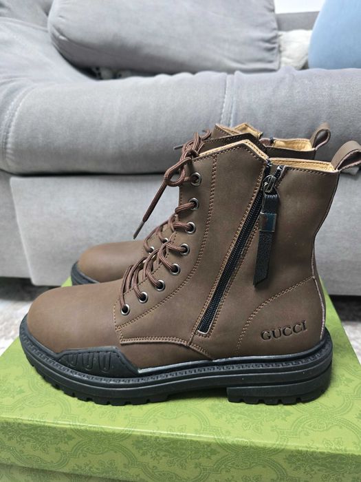 Ghete Gucci Maro ~ Marimea 44 ~ Nou