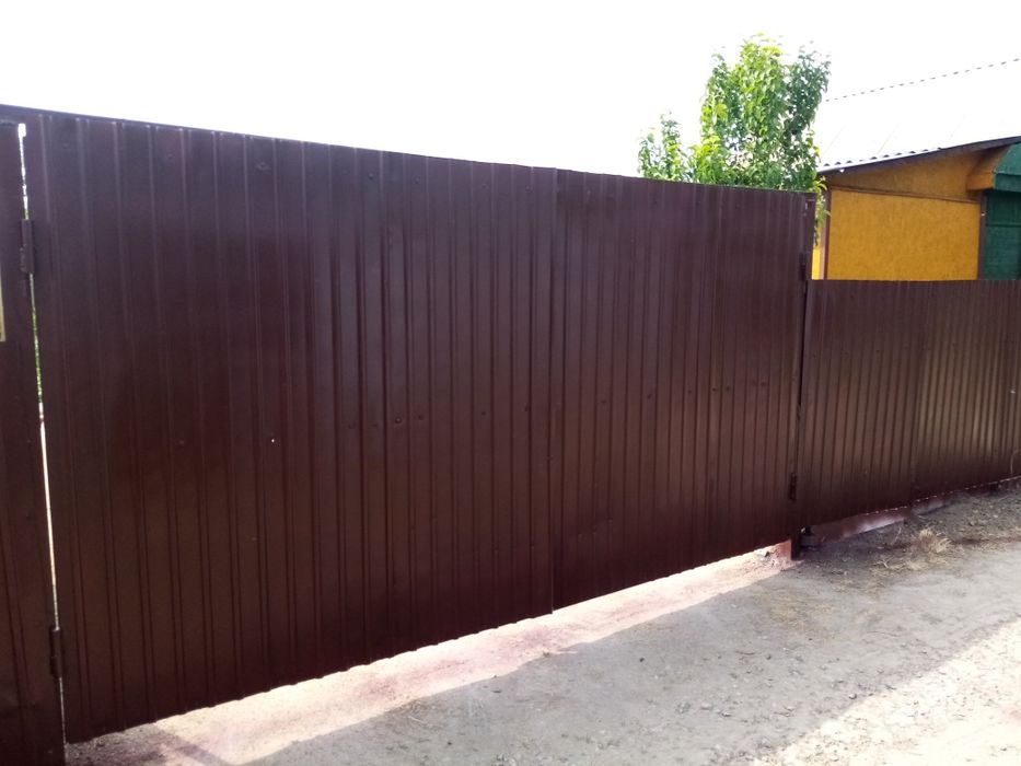 Монтаж реставрация покраска заборов