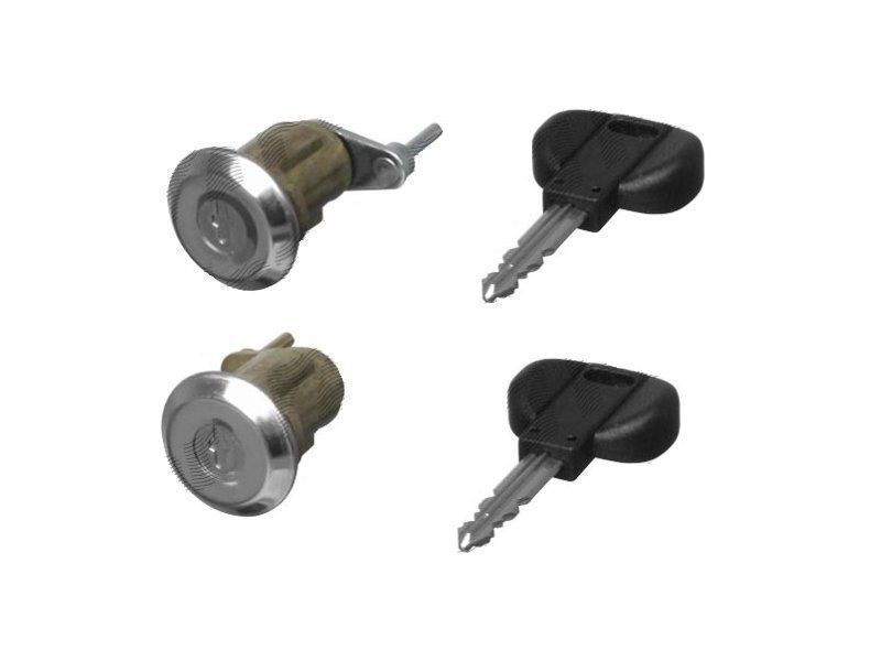 Set yale inchidere Citroen C15 (Vd)/ Visa, 06.1984-12.99, cu chei, cu 2 butuci blocare usa, stanga/dreapta, fata
