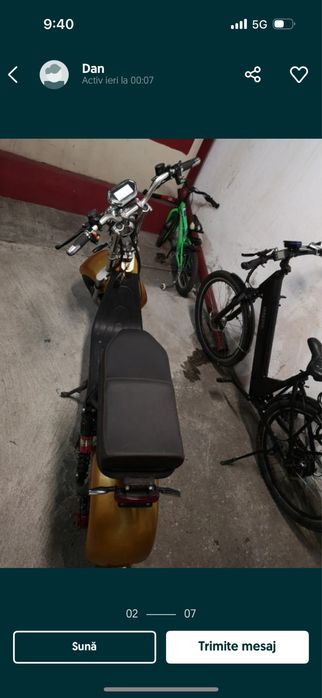 Scuter electric moped