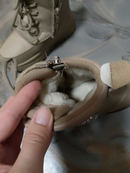Сапоги зимние детские для девочки
