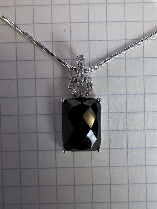 Комплект "Агат"  Золото 585* белое.