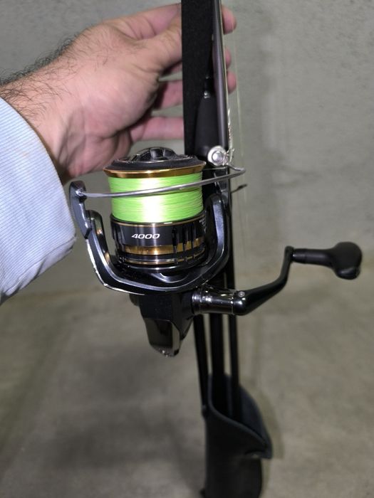 Въдица Tailwalk Dageki S822M и макара Shimano Ultegra 4000, комплект с много примамки