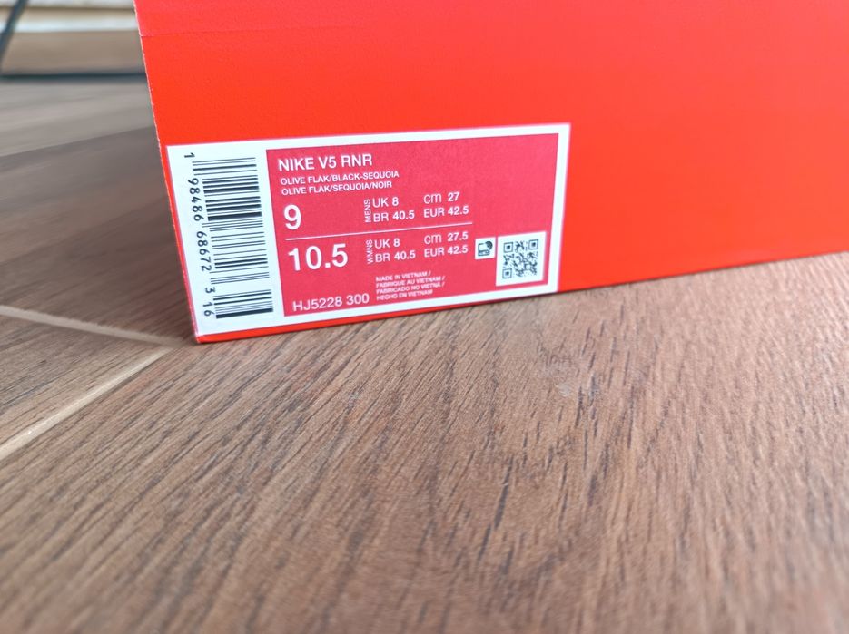 Маратонки Nike V5 rnr 42.5