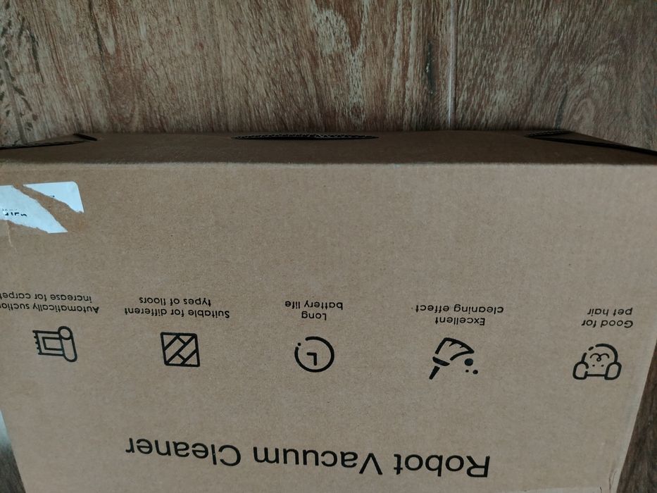 Aspirator robot Lubluelu SL60D, navigare LiDAR, mopare, negru, 2600mAh