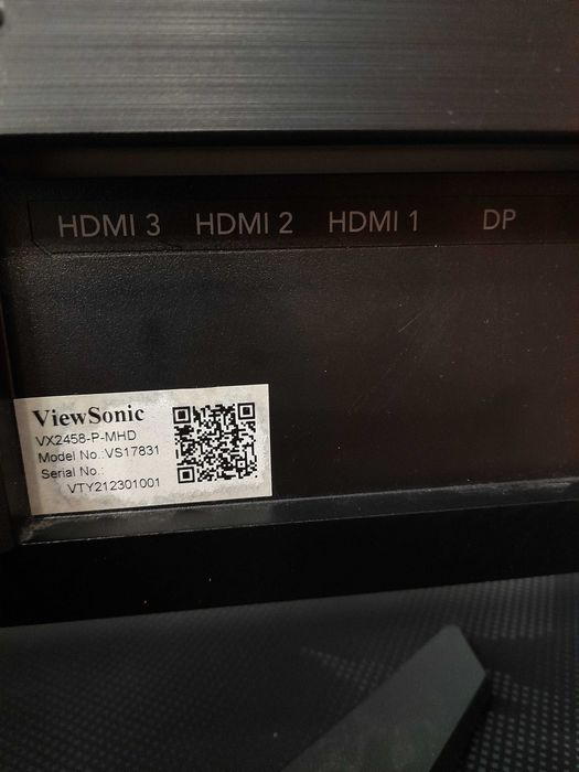 Monitor ViewSonic 1080p 144hz