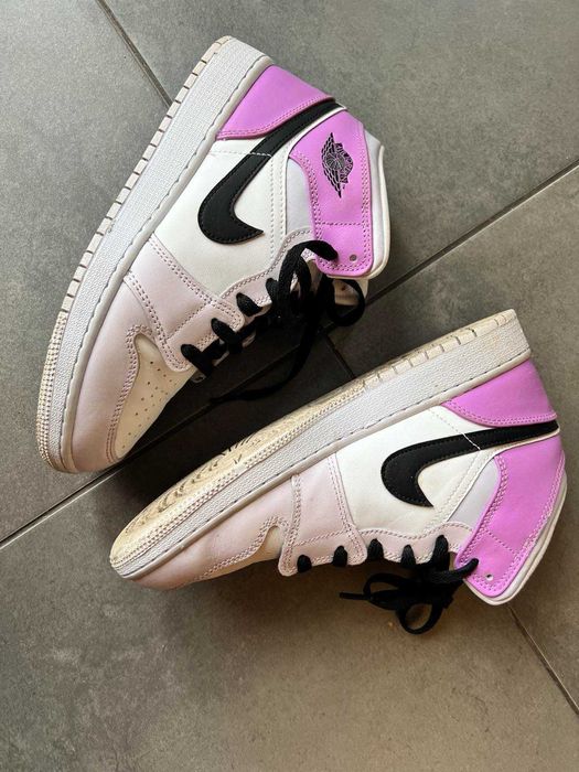 Дамски маратонки Nike Air Jordan 39 размер 24.5 цм стелка бяло лилаво