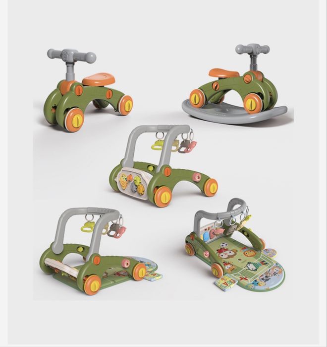 Продам ходунки, беговел, качалка