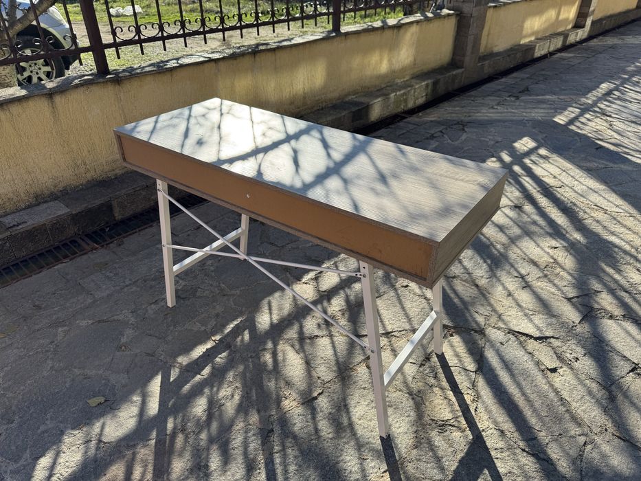 Бюро ABBETVED 48x120 цвят светъл дъб/бяло