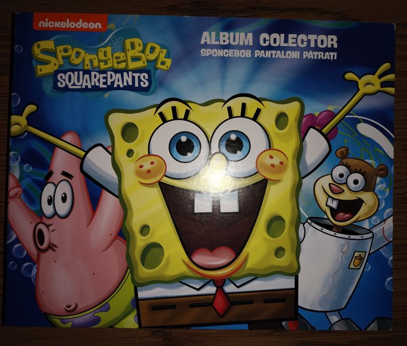 Album colector Spongebob Pantaloni patrati