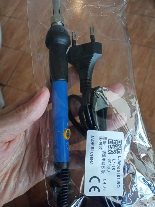 Паяльник с регулятором температуры новый