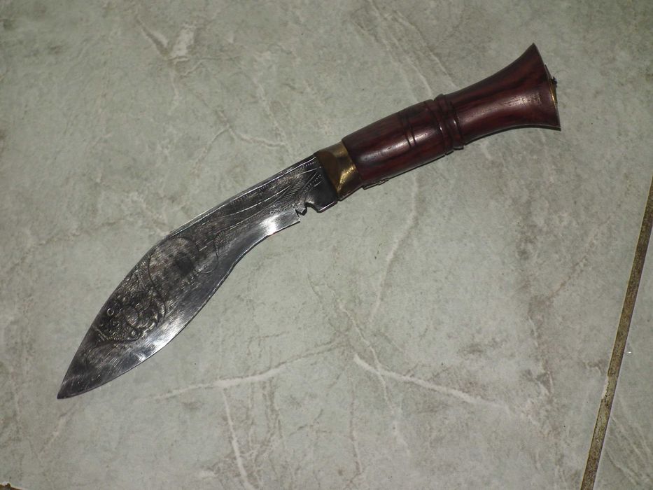 Cutit vintage maceta Kukri cutit Gurkha lamá gravatá nr.7