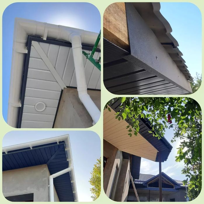 Сайдинг обшивка водосток .Арзан бага.  Ремонт водосток. Забор крыша