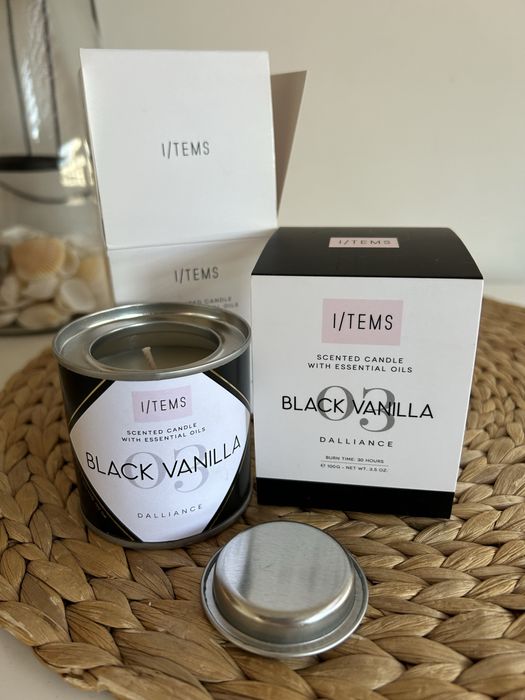 Нова Соева свещ black vanilla