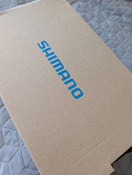 НОВИ! Обувки за колело Shimano с блокове за педали - 90€