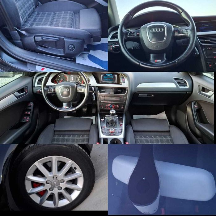 AUDI a4 B8 s-line 2.0 TDI 143 cp. 2010 diesel(Multimedia.navi MMI.si ceasuri color)