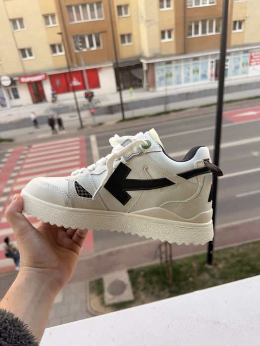 Off white sponge out of office