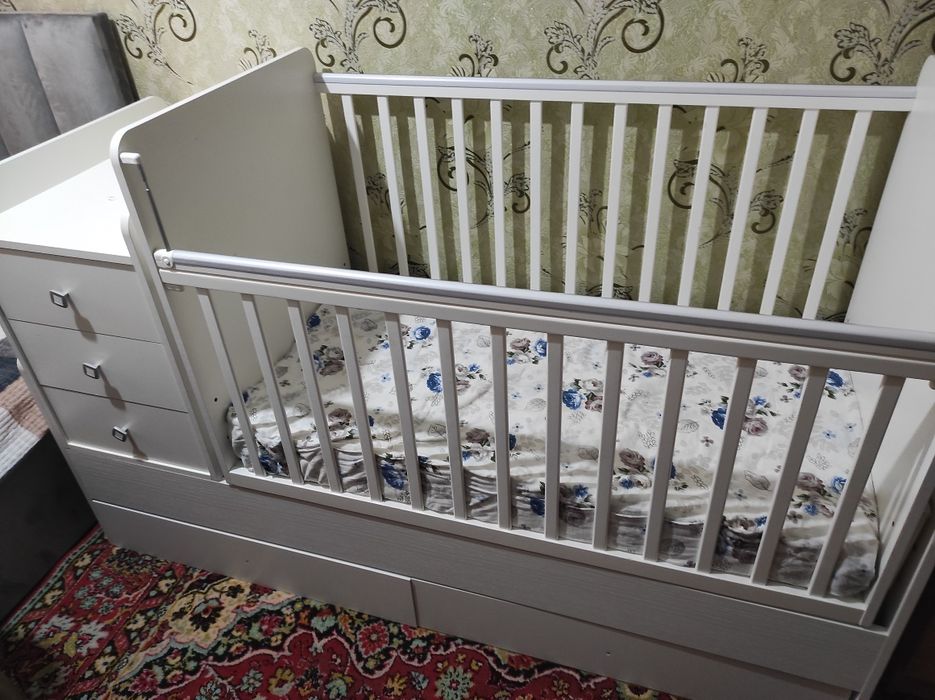 Детская кроватка трасформер