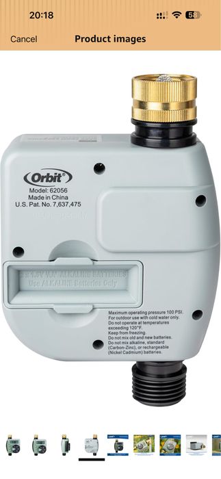 Автополив таймер Orbit