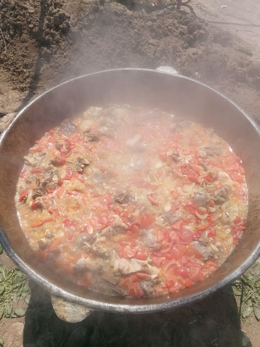 1 Повар с выездом: Плов, Куырдак, Сырне, Шорпа, Казан кебаб.