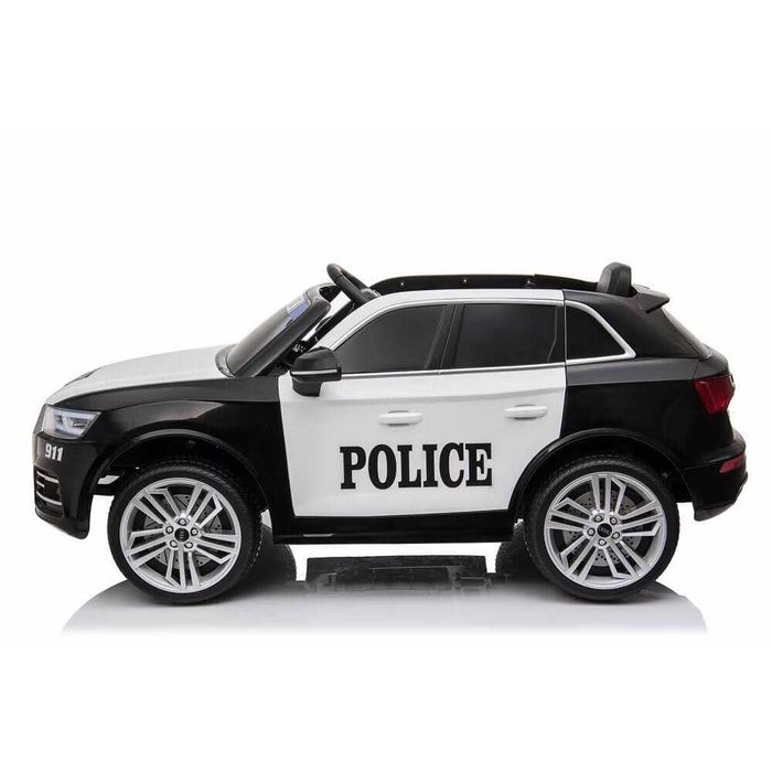Masinuta electrica pentru copii Audi Q5 politie ! Nr auto personalizat !