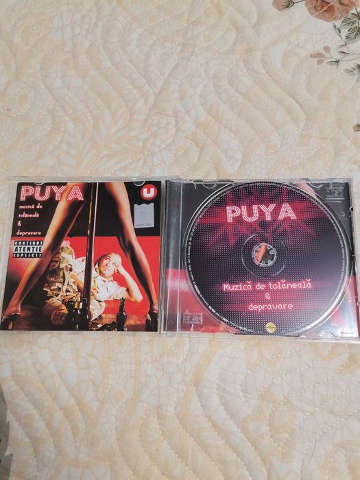 CD Puya , muzica hip hop muzica de tolaneala si depravare , original