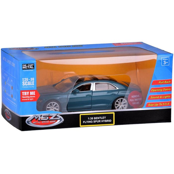 Метална кола bentley flying spur hybrid 1:38