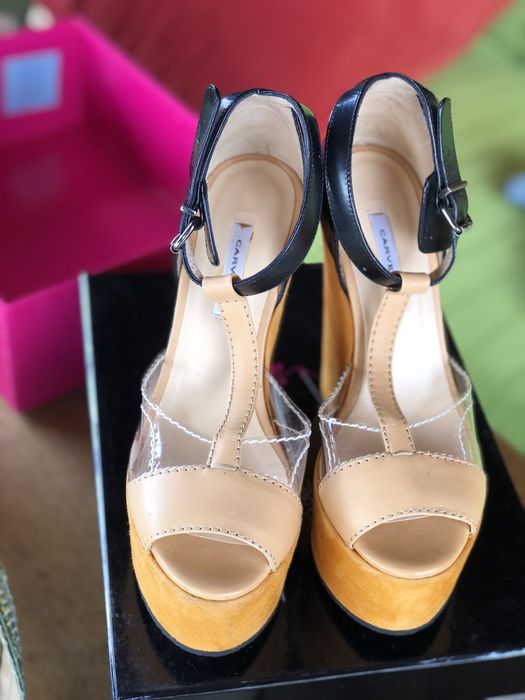 Sandale platforma super inalta noi funky gala