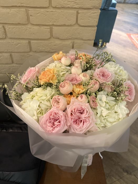 Букет цветов свежие