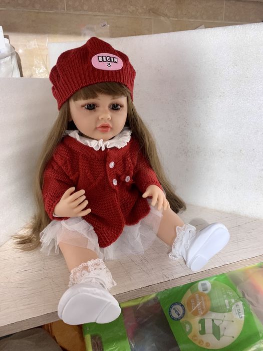 Кукла Реборн Интерактивная, 55 см