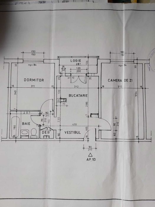 Apartament 2 camere Aleea Diham - Bd Chisinau