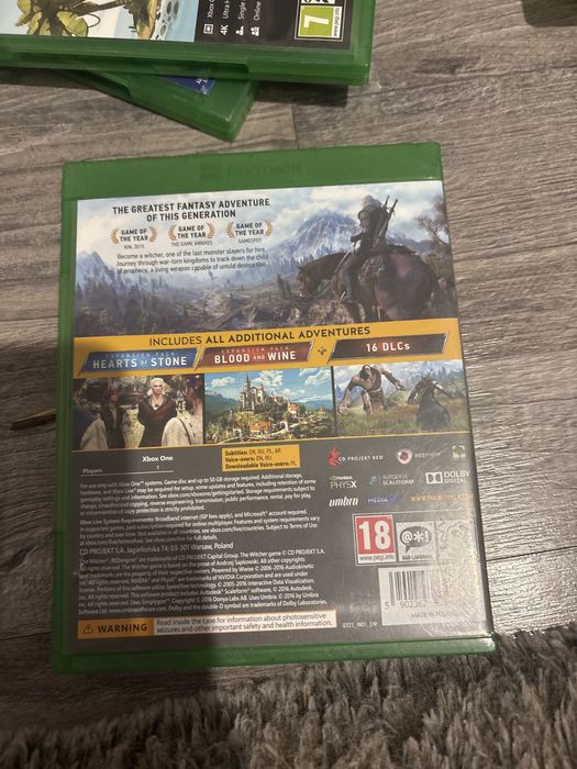 joc xbox one "the witcher wild hunt"