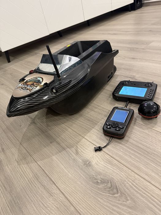 Navomodel Catamaran cu Gps,pilot automat si sonar