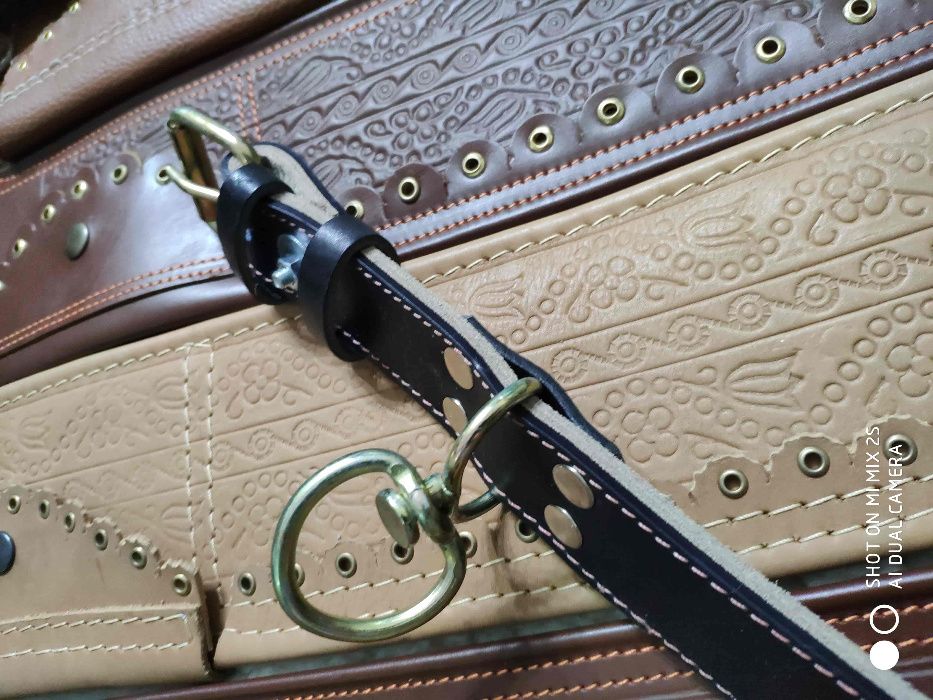 colier BOVINE | articol premium, fabricat din piele ⟣GARANTIE ⁴⁸