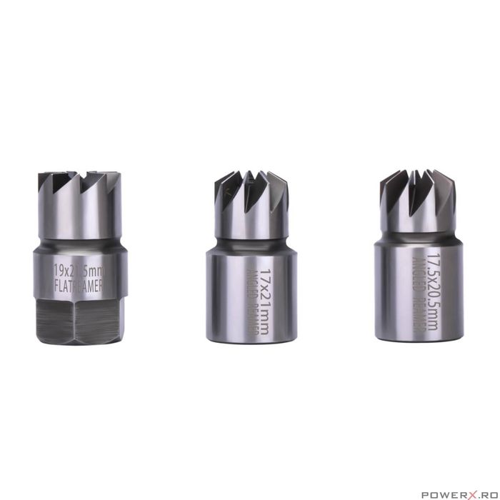 Trusa freze pentru curatarea injectoarelor, 17 piese, Kraft