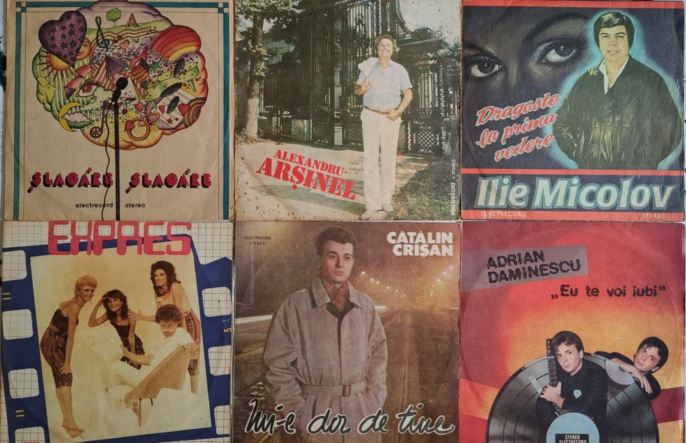 Discuri vinil muzică ușoară românească