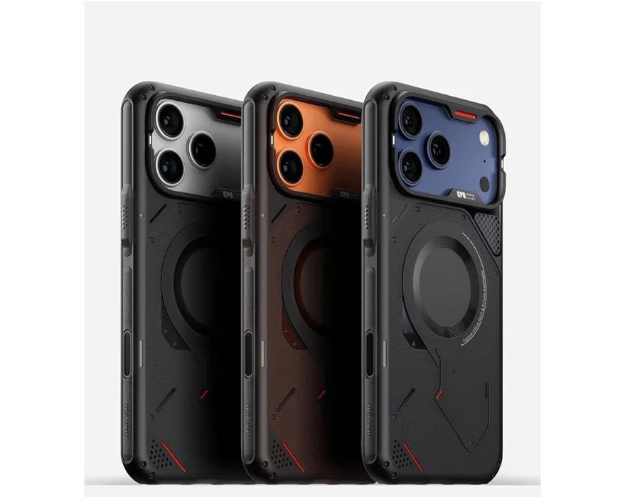 Чехол Magsafe Aulumu A17 for iPhone 17 Pro Max черный.