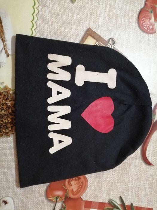 Детска шапка I love mama