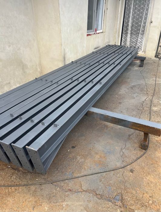Vand 4ferme metalice la 11m din profil IPE160 hala 11x15x4 la 2700euro