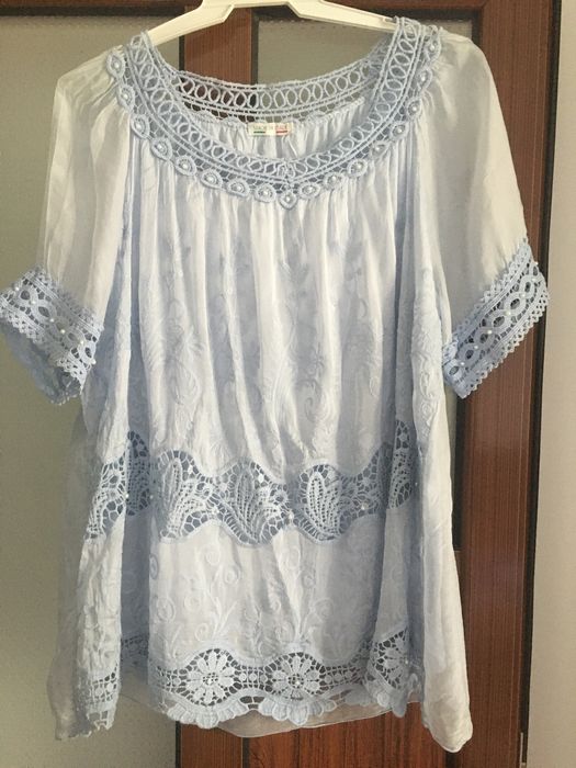 Bluza dama( matase naturala/ dantela)